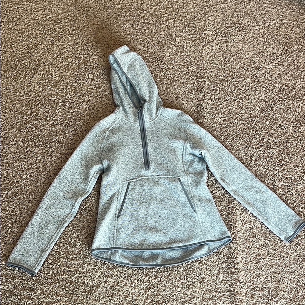 Lululemon grey quarter zip